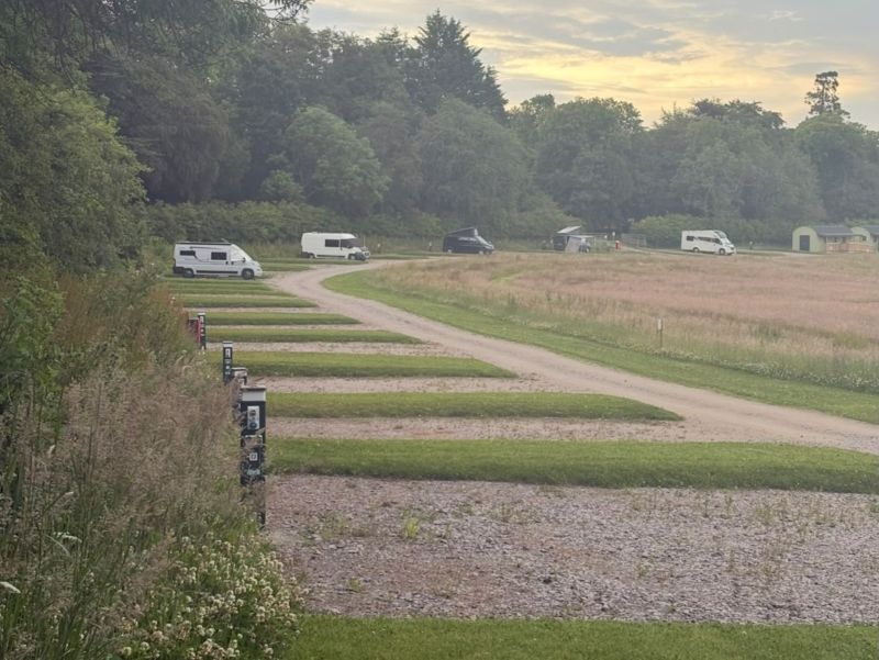 Duffus Estate Camping Hardstand Scotlands Agritourism Monitor Farm Programme Duffus Estate Camping Hardstanding Pitches