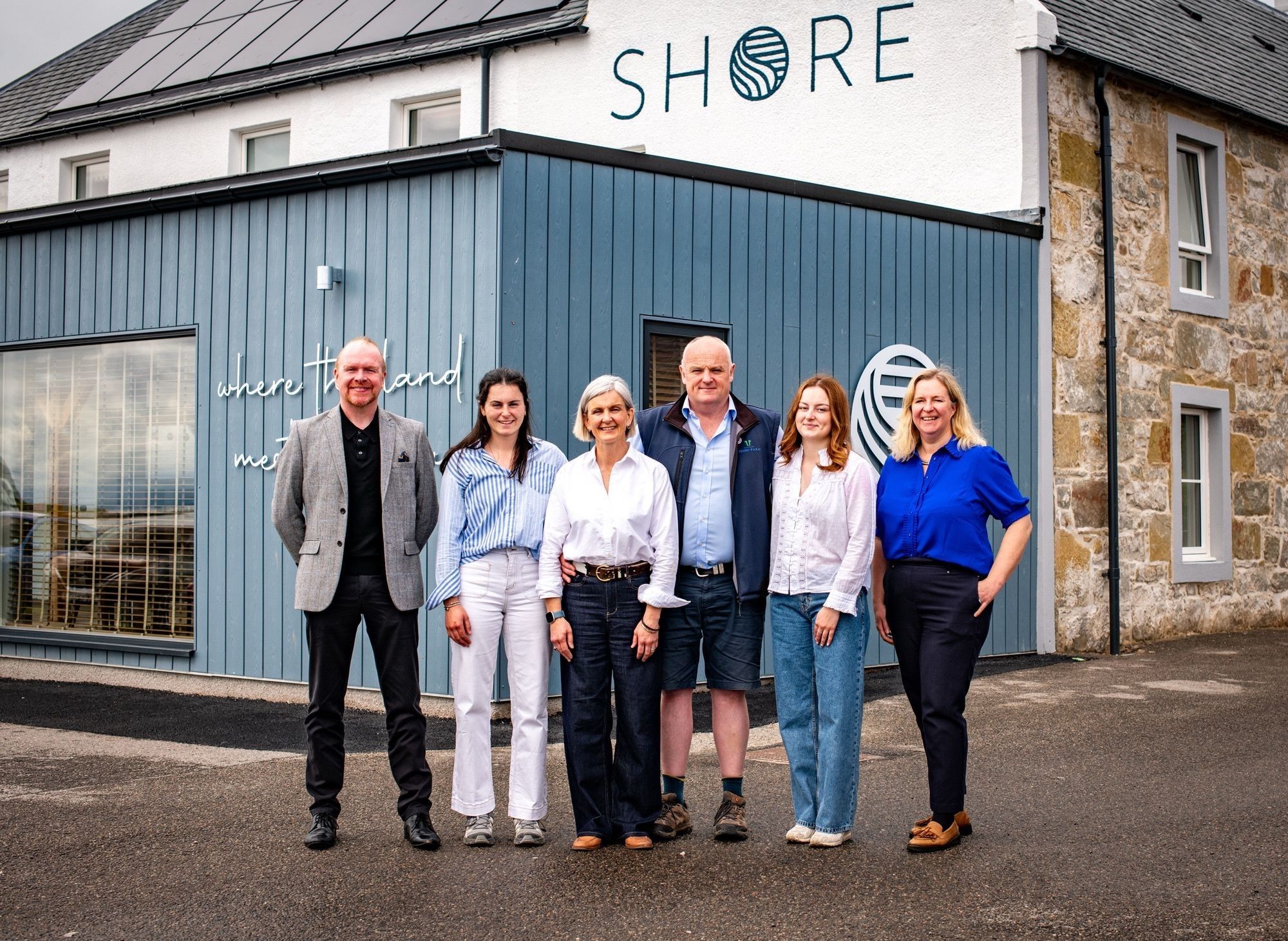 Scott Family Shore Scotlands Agritourism Monitor Farm